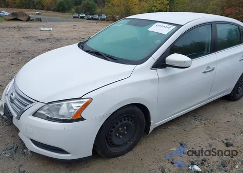 2014 Nissan Sentra Fe+ Sv from USA, damaged, VIN 3N1AB7AP0EY278044